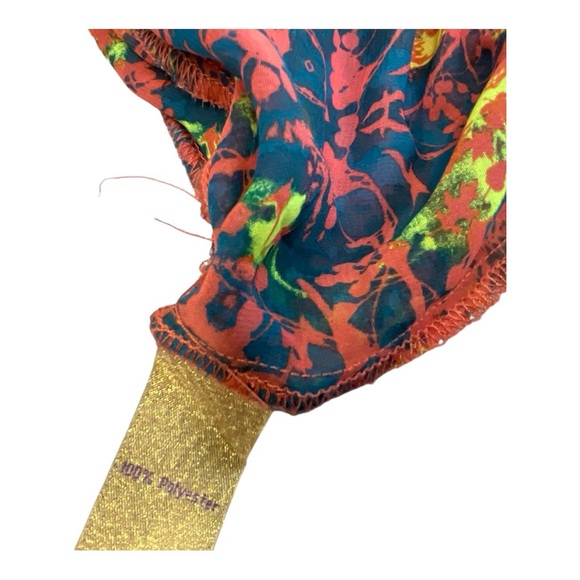 Vera Wang Blouse, Sz XL, autumn colors - Picture 6 of 6